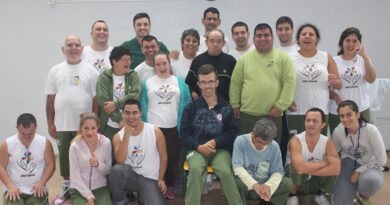 A equipe é formada por cerca de 20 atletas do município de Tubarão.