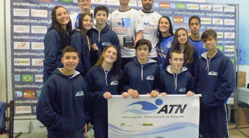 a Associação Tubaronense de Natação participou com 41 atletas, conquistando 60 medalhas.