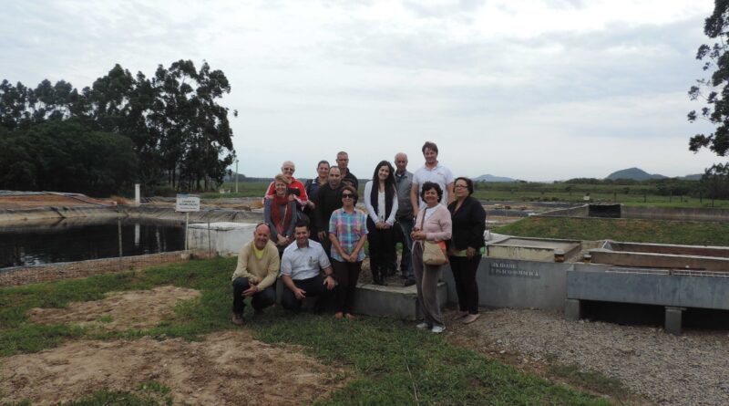 Grupo participou da visita técnica ao aterro sanitário