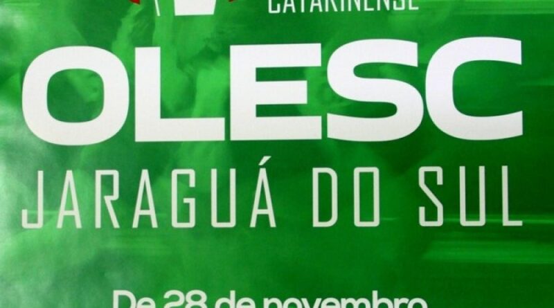 A Olimpíada Estudantil Catarinense (Olesc) será realizada entre os dias 28 de novembro a 5 de dezembro .