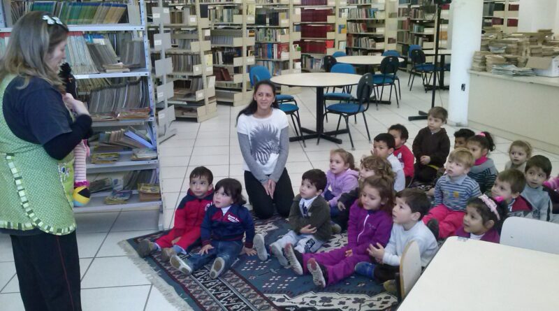 Crianças do CEI São Judas Tadeu visitam exposições no CMC