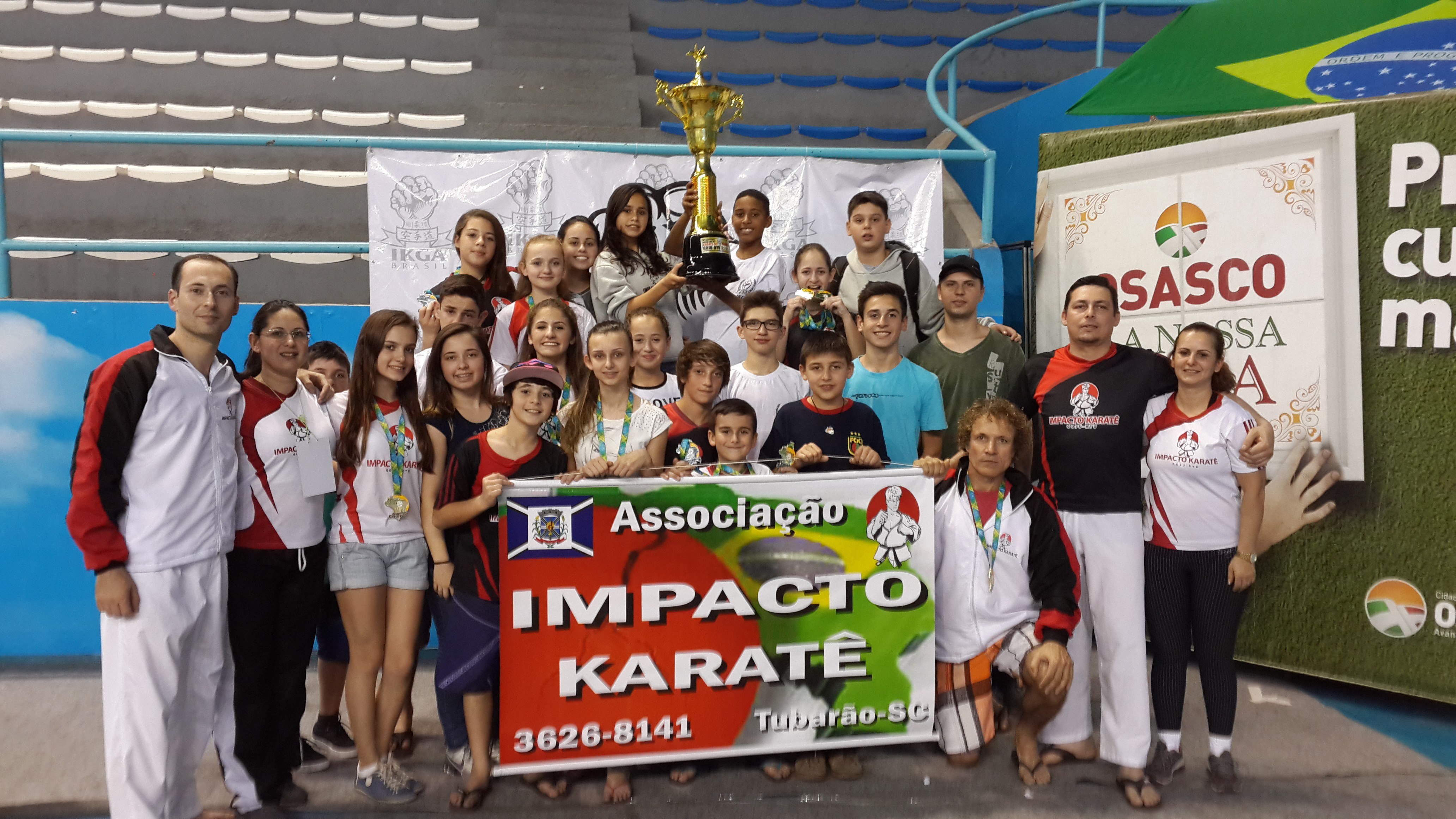 Os atletas da equipe Impacto/ Fundação Municipal de Cultura e Esporte (FMCE) conquistaram 38 medalhas, sendo 24 medalhas de ouro, nove de prata e cinco de bronze.