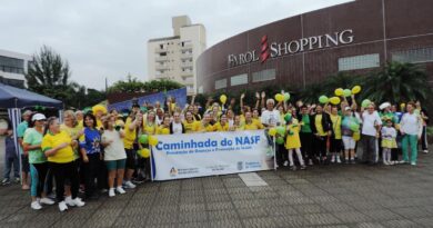 Caminhada do Nasf contou com a participação de mais de 100 pessoas