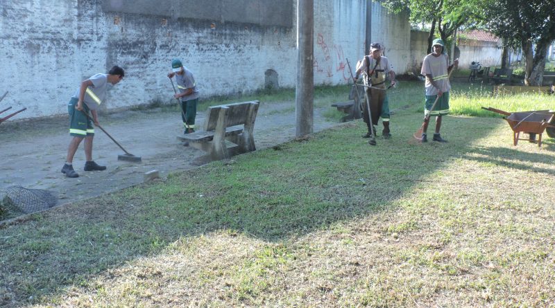 Os trabalhos iniciaram nesta semana e seguem ao longo dos próximos dias.