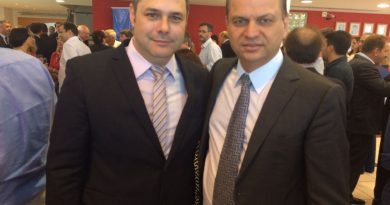 Daisson Trevisol e o ministro da saúde, Ricardo Barros
