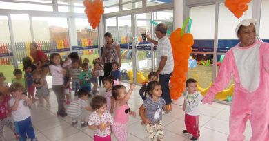Páscoa foi celebrada pelas crianças dos CEI Leonor Lima Brasil