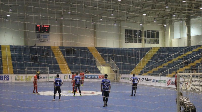 Mesmo como resultado negativo em casa, o Tubarão Futsal permanece na zona de classificação ocupando a sexta colocação.