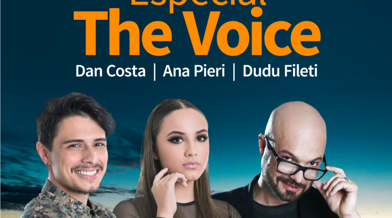 Especial The Voice acontece nesta sexta-feira (26) na Arena Multiuso