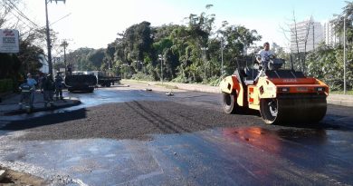 Trecho da avenida José Acácio Moreira é pavimentado