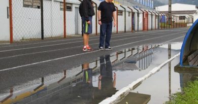 Chuvas em Rio do Sul causaram adiamento de provas do atletismo