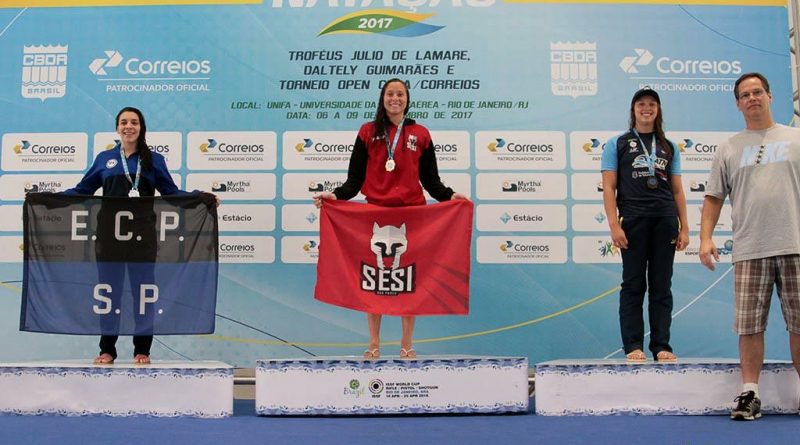 Fernanda conquistou a medalha de bronze no disputado Campeonato Brasileiro