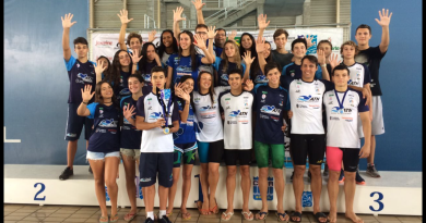 Equipe de Tubarão sagrou-se campeã geral do Absoluto neste final de semana