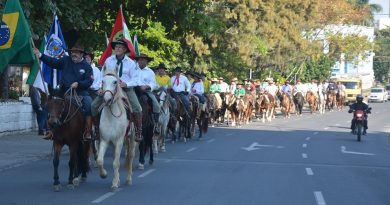 Cavalgada faz parte do calendário oficial de eventos do município
