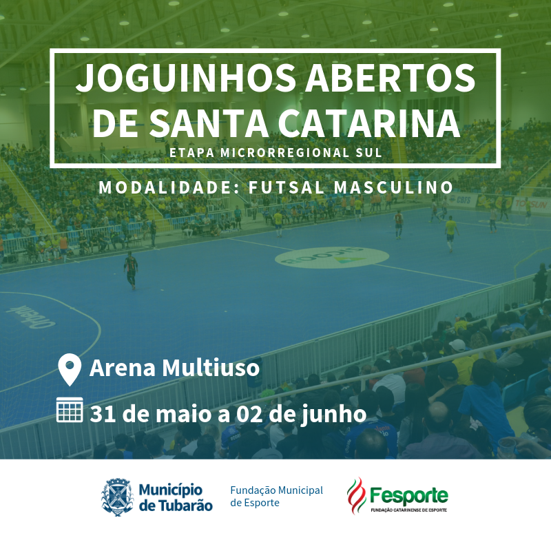 Joguinhos Abertos de Santa Catarina - Prefeitura de São José do