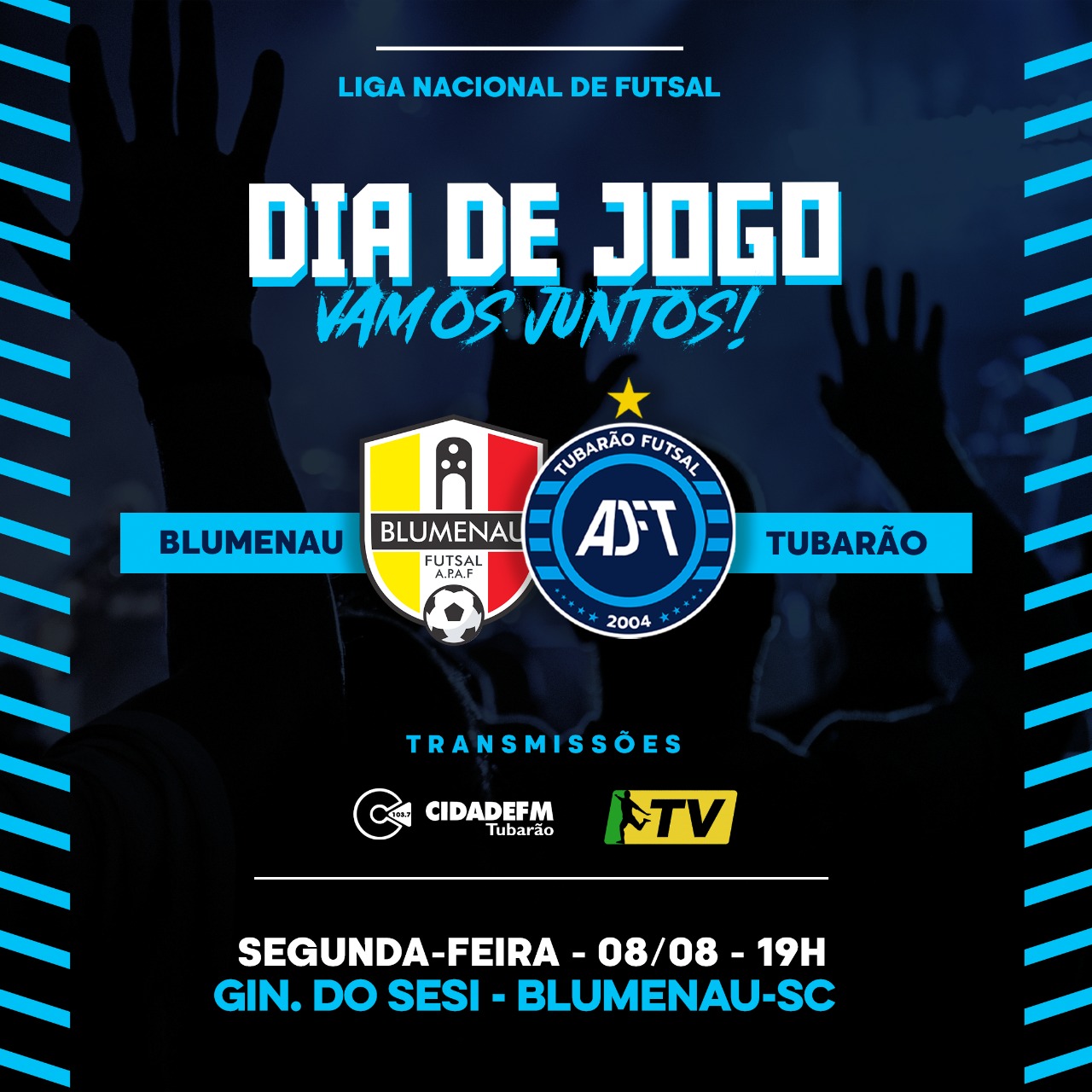 Hoje (13) começam os jogos do 20° Campeonato Municipal de Futsal