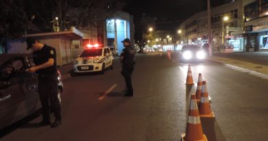 No período noturno, a GM ainda realizou blitzes em dois pontos da avenida Marcolino Martins Cabral.