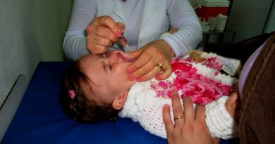 Meta de vacinação contra a polio foi atingida em Tubarão