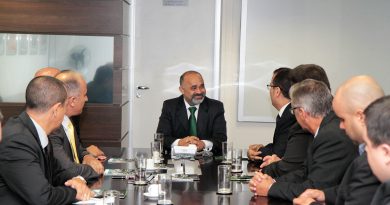 Além do município de Tubarão, outros oito prefeitos de Santa Catarina também estiveram reunidos com o ministro.