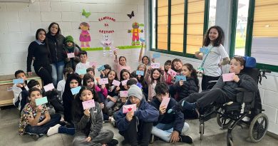 Crianças de Tubarão demonstram solidariedade por meio de cartas e desenhos