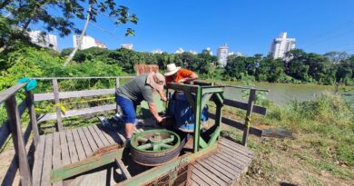 Vistoria nas bombas do sistema de drenagem prossegue na cidade